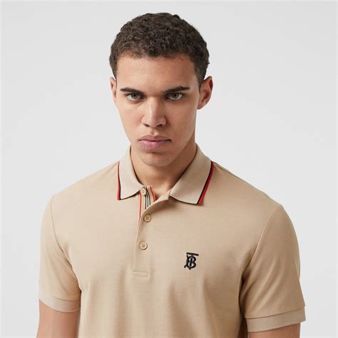 burberry monogram polo shirt